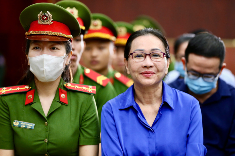 Bị cáo Trương Mỹ Lan. Ảnh: Người Lao Động