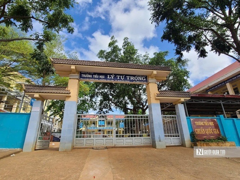 Trường Tiểu học Lý Tự Trọng. Ảnh: Người đưa tin