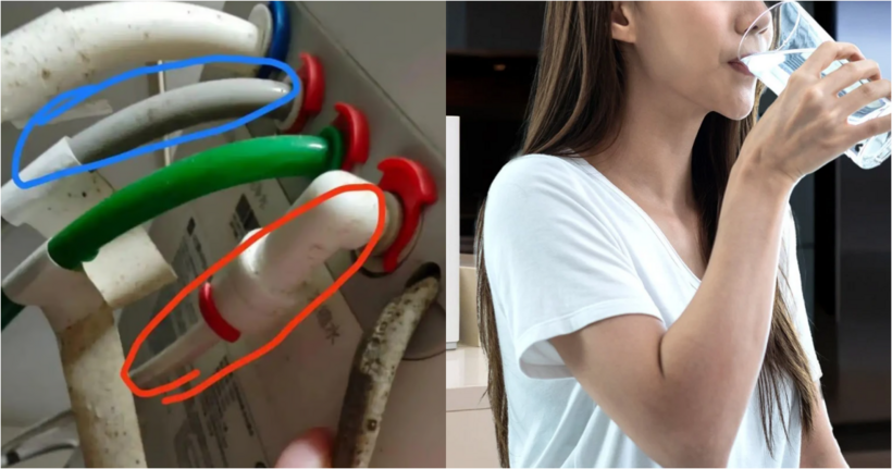 Người phụ nữ uống "nước thải" suốt 5 năm vì do máy lọc nước lắp đặt sai cách. Ảnh: SCMP