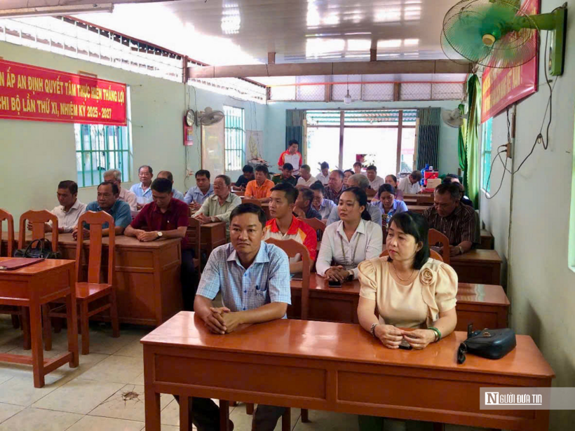 Quang cảnh buổi tuyên truyền.