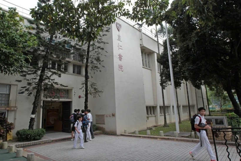 Vụ việc xảy ra tại Queen’s College ở Vịnh Causeway (Hong Kong, Trung Quốc). Ảnh: SCMP