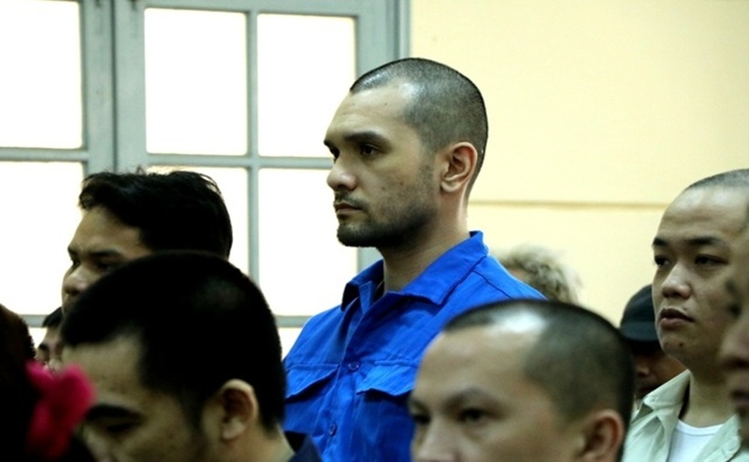 Nhikolai Đinh tại tòa. (Ảnh: Thanh niên)