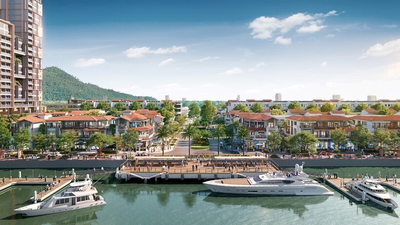 Vị trí, tiện ích và tiện nghi "khó có thể sao chép" là những điểm cộng đắt giá nhất của các căn hộ Sun Symphony Residence. Ảnh phối cảnh minh họa Sun Property