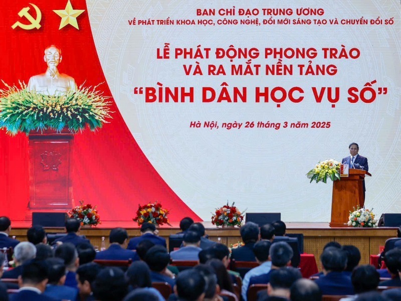 Thủ tướng Phạm Minh Chính phát biểu tại buổi lễ.