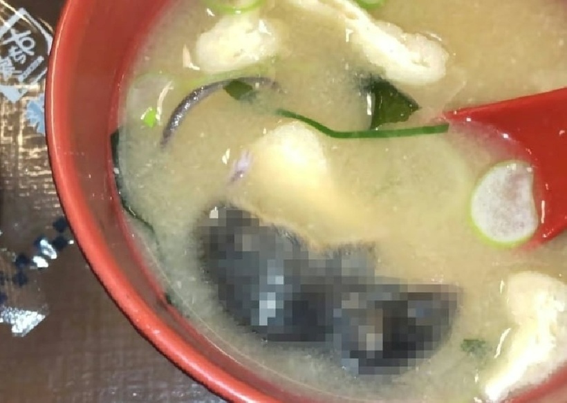Con chuột trong bát canh của thực khách. Ảnh: Indiatoday.