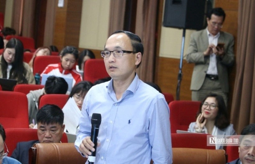 GS.TS Bùi Tiến Thành - Trường đại học Giao thông Vận tải đóng góp ý kiến.
