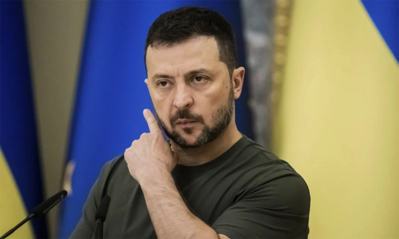 Tổng thống Ukraine Volodymyr Zelensky. Ảnh: Reuters