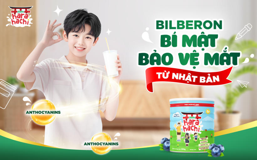 Bilberon - Dưỡng chất vàng cho bé một đôi mắt sáng khoẻ và tinh anh