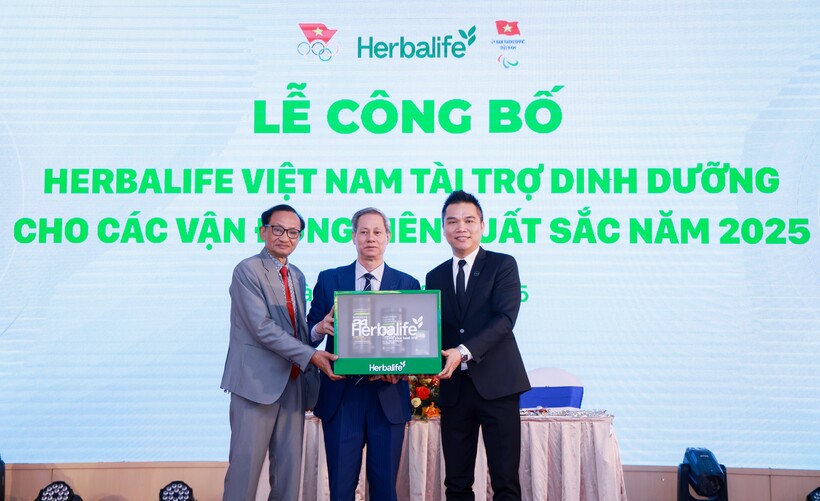 Herbalife Việt Nam tài trợ sản phẩm dinh dưỡng cho các Vận Động Viên xuất sắc trong năm 2025 - 2