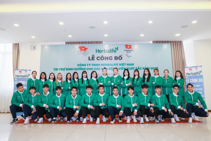 Herbalife Việt Nam tài trợ sản phẩm dinh dưỡng cho các Vận Động Viên xuất sắc trong năm 2025 - 3