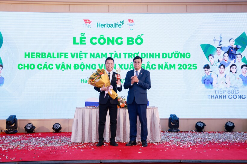 Herbalife Việt Nam tài trợ sản phẩm dinh dưỡng cho các Vận Động Viên xuất sắc trong năm 2025 - 4