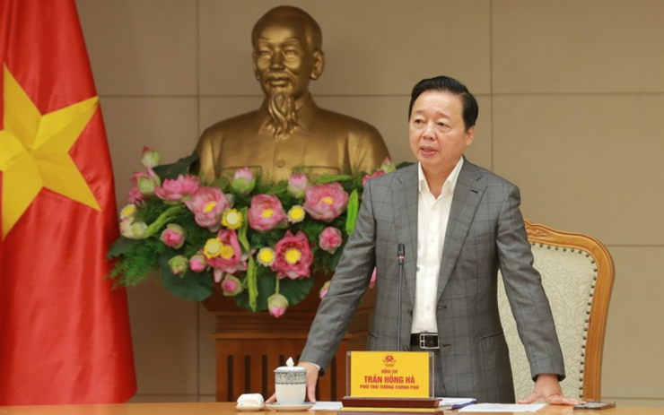 Phó Thủ tướng Trần Hồng Hà kết luận phiên họp (Ảnh: VGP).