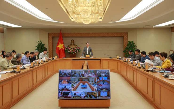 Toàn cảnh phiên họp (Ảnh: VGP).