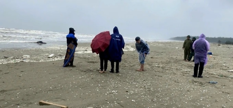 Khu vực phát hiện thi thể anh N.V.C. Ảnh: Sài Gòn Giải Phóng