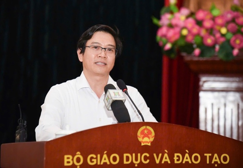 Vụ trưởng Vụ Giáo dục phổ thông Thái Văn Tài. Ảnh: Đại biểu Nhân dân
