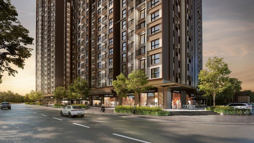 Shop TMDV The Senique Hanoi đáp ứng nhu cầu mua sắm, dịch vụ cho hơn 10.000 cư dân nội khu trong tương lai.