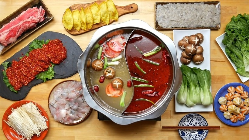 Lẩu là món ăn được yêu thích và nổi tiếng ở Trung Quốc. Ảnh minh họa.