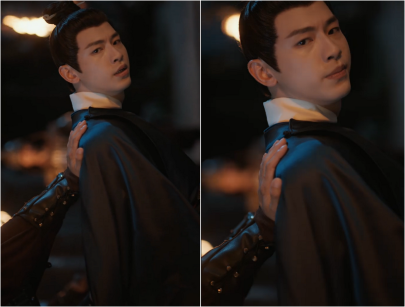 Biểu cảm của Phó Vân Tịch khi nhìn về phía Trang Hàn Nhạn.