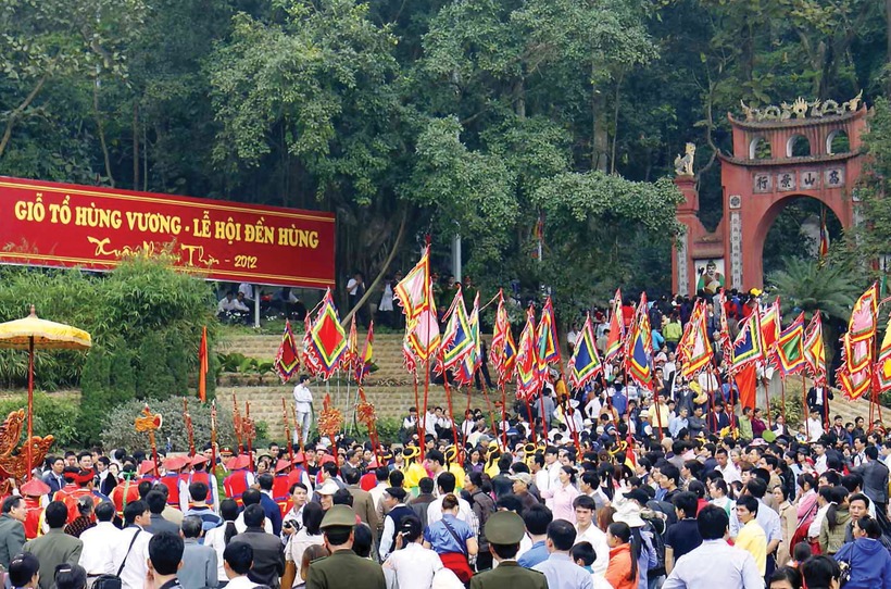 Miền Bắc có mưa rào và dông vài nơi trong 3 ngày nghỉ lễ Giỗ Tổ Hùng Vương. Ảnh minh họa.