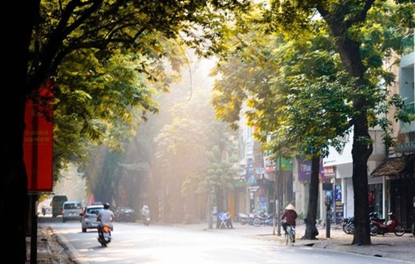 Miền Bắc thời tiết bắt đầu hửng nắng. Ảnh minh hoạ.