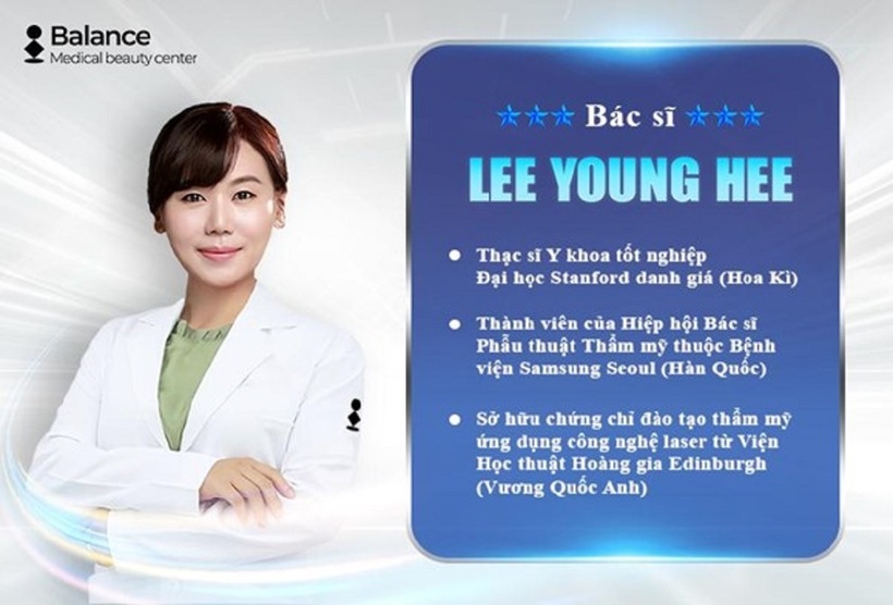 Bác sĩ Hàn Quốc Lee Young Hee làm việc tại Balance Center