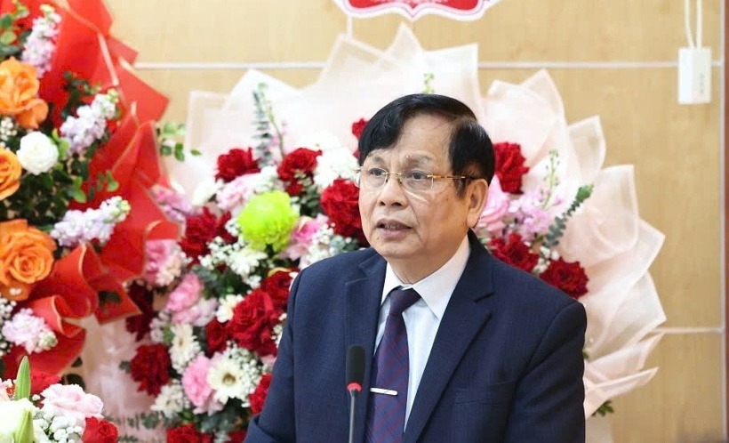 Luật gia Nguyễn Hùng Tiến - Chủ tịch Hội Luật gia tỉnh Ninh Bình, khái quát những sự kiện nối bật của Hội Luật gia Việt Nam từ khi thành lập và những thành tựu quan trọng của Hội Luật gia tỉnh.