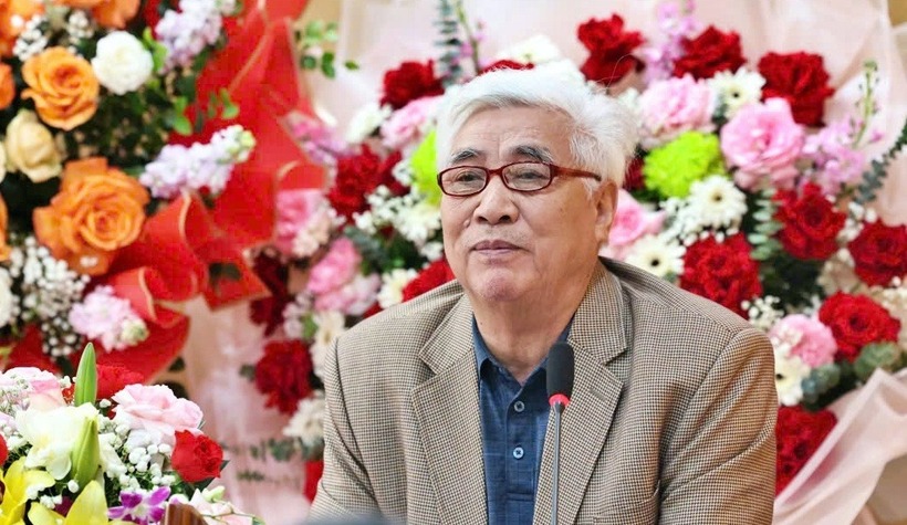 Luật gia Lê Văn Chắt - nguyên Chủ tịch Hội Luật gia tỉnh Ninh Bình.