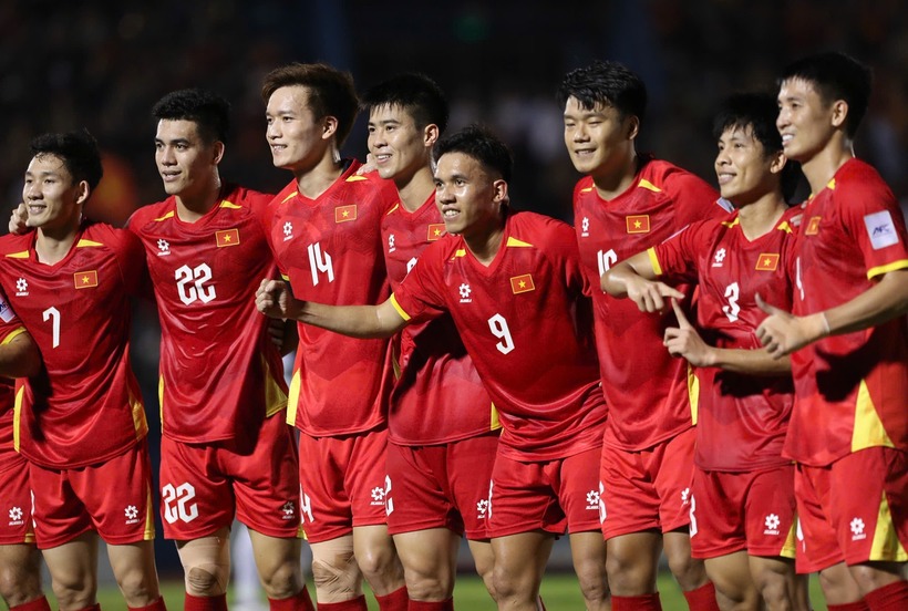 Đội tuyển Việt Nam hiện xếp thứ 109 trên bảng xếp hạng FIFA. Ảnh minh họa: VietNamNet