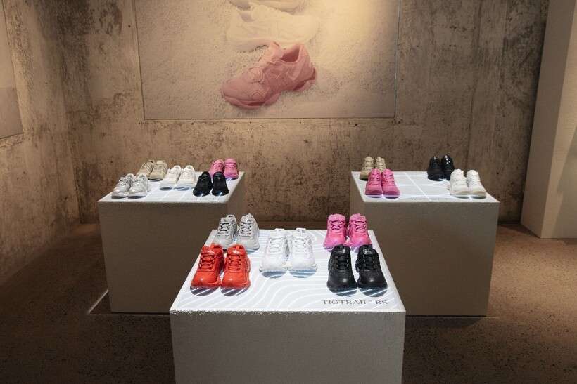 Tâm điểm của sự kiện là ba mẫu giày trong BST: TIGTRAIL™, TIGRUN™ và TIGCOURT™