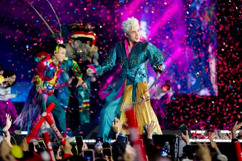 Concert Anh Trai Vượt Ngàn Chông Gai nhận được rất nhiều sự quan tâm. Ảnh: Nhân Dân