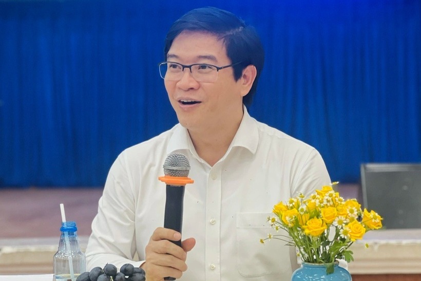 Vụ trưởng Vụ Giáo dục Phổ thông, Bộ GD&ĐT Thái Văn Tài. Ảnh: Dân trí