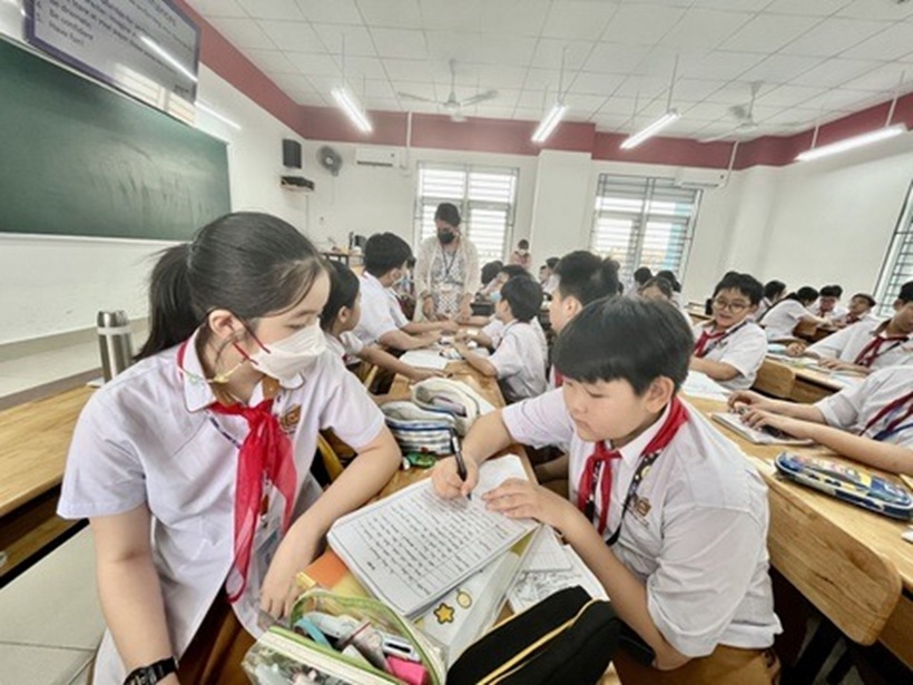 Trường THCS – THPT Lương Thế Vinh và Trường THCS Ngoại ngữ cũng đã công bố lần đầu tuyển sinh lớp 6 bằng bài kiểm tra, đánh giá năng lực trên máy tính. Ảnh minh họa