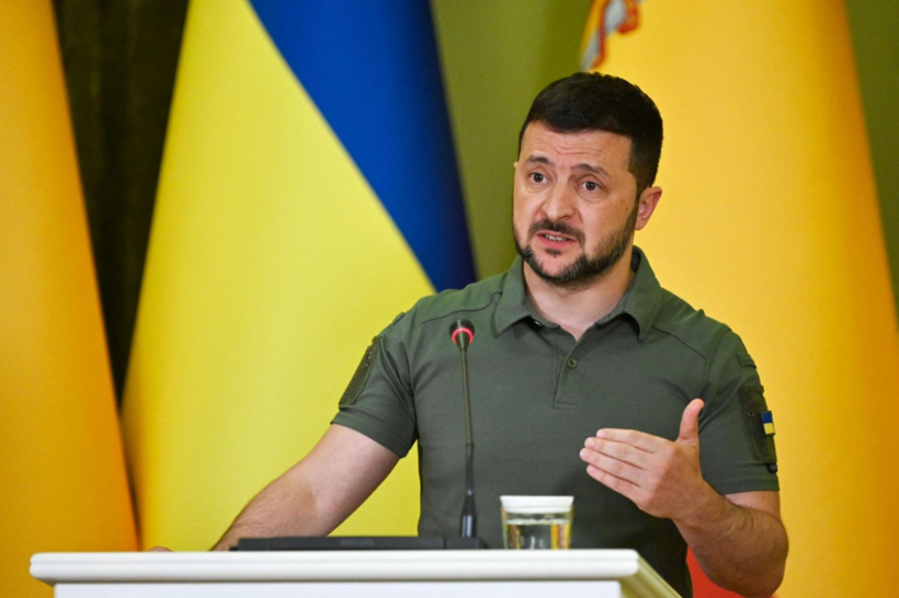 Tổng thống Ukraine Volodymyr Zelensky. Ảnh: Reuters