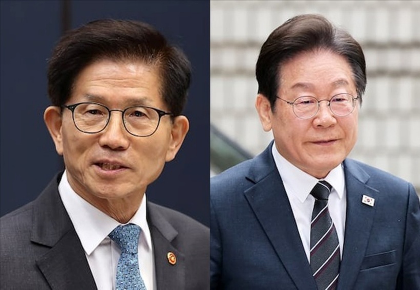 Ông Lee Jae Myung (phải) và ông Kim Moon Soo (trái) là hai ứng viên trong cuộc bầu cử Tổng thống Hàn Quốc sắp diễn ra. Ảnh: Chosun