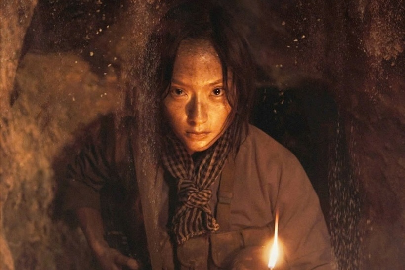 Hồ Thu Anh đảm nhận vai nữ chính Ba Hương trong phim "Độc đạo: Mặt trời trong bóng tối". Ảnh: VOV