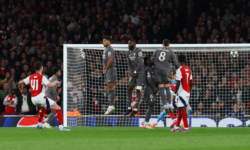 Kết quả bóng đá hôm nay ngày 9/4: Arsenal tạo địa chấn trước Real Madrid.