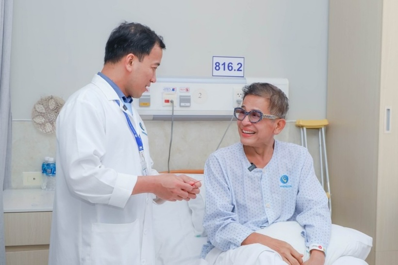 Tình trạng sức khỏe của MC Thanh Bạch hiện đã ổn định. Ảnh: Phụ Nữ Việt Nam
