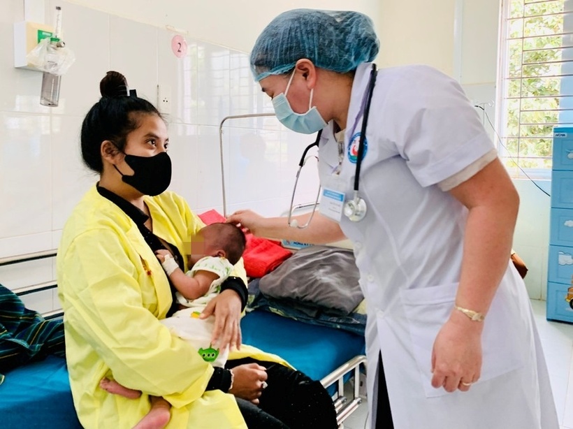 Từ đầu năm 2025 đến nay, Gia Lai ghi nhận trên 2.539 ca sốt phát ban nghi sởi. Ảnh: Báo Gia Lai.