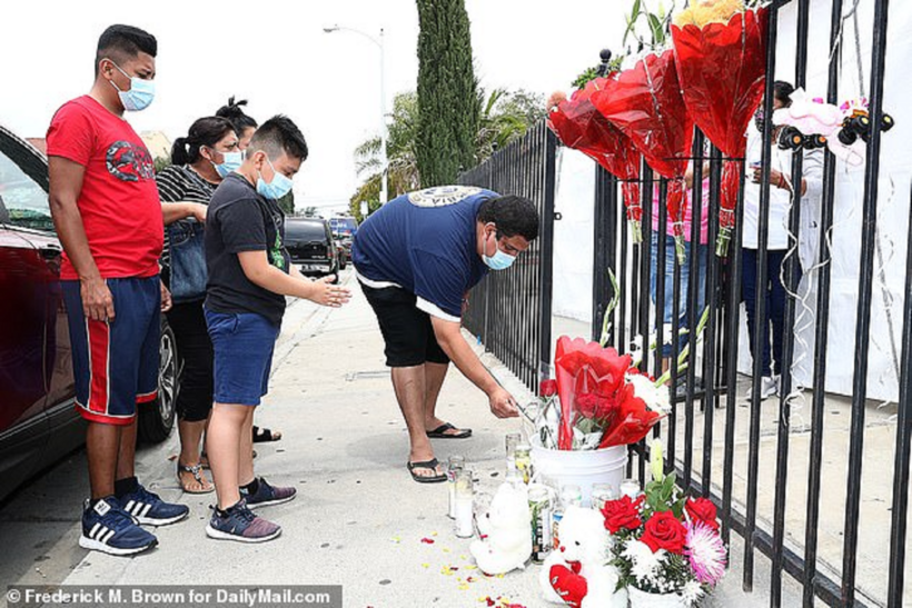 Ngôi nhà nơi xảy ra vụ việc đau lòng. Ảnh: Daily Mail
