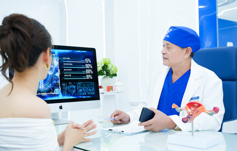 Bác sĩ Tiến hỗ trợ điều trị bằng những công nghệ tiên tiến nhất với mong muốn đem lại trải nghiệm thoải mái và hiện đại nhất cho bệnh nhân
