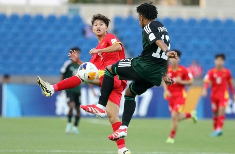 Đội U17 Việt Nam bỏ lỡ chiếc vé dự World Cup. Ảnh: VFF
