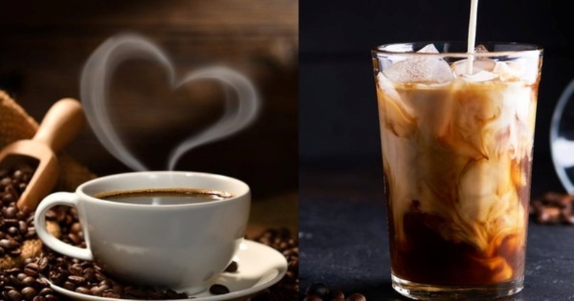 Cả cà phê nóng và cà phê đá đều mang lại những lợi ích sức khỏe tương tự nhờ hàm lượng caffeine và chất chống oxy hóa.