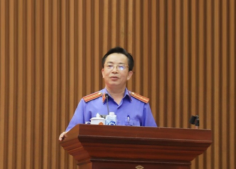 Ông Trần Hữu Thanh – Chi hội trưởng Chi hội Luật gia VKSND Tối cao.