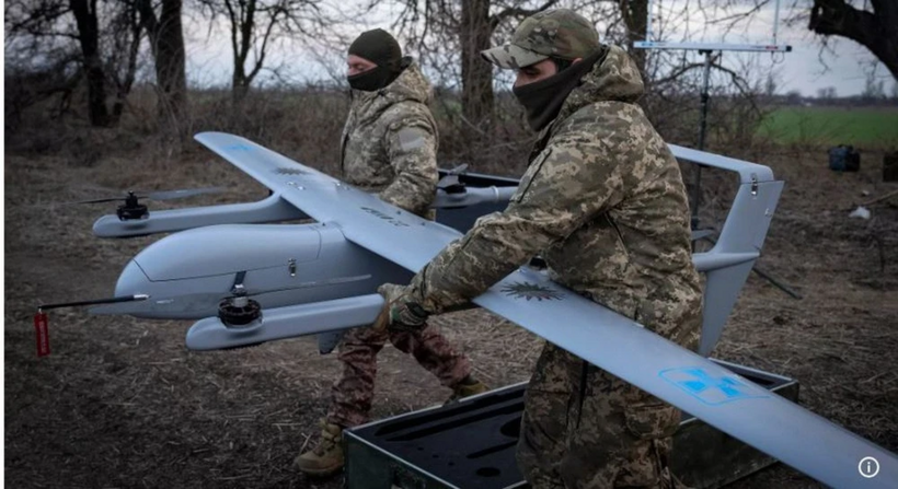 Một mẫu UAV của Ukraine. (Ảnh: Euronews)
