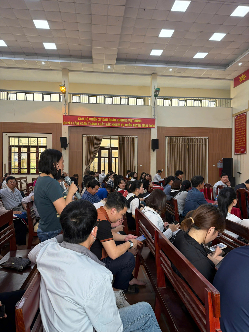 Cư dân đặt các câu hỏi liên quan tới vấn đề nhận bàn giao NOXH Sao Hồng