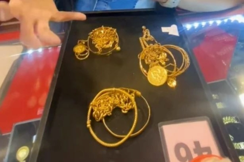 Số vàng được tìm thấy.