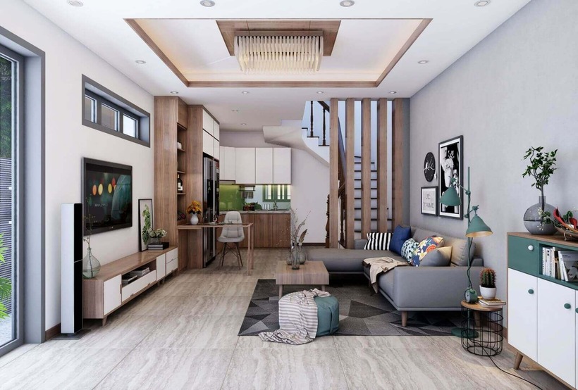 Nguyên tắc thiết kế đầu tiên để tạo ra một căn phòng đặc sắc là tạo ra sự cân bằng.