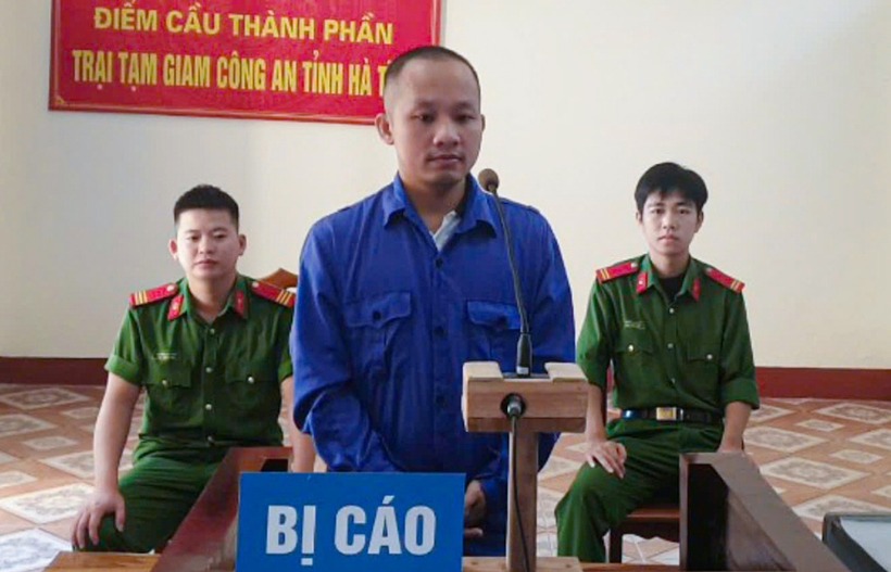 Bùi Hoài Nam tại tòa. (Ảnh: Dân trí)