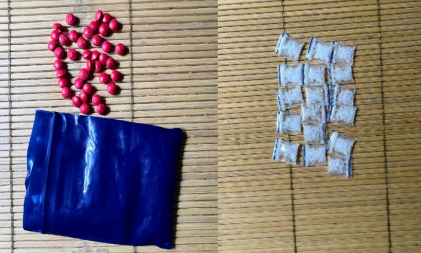 Tang vật liên quan đến vụ án.(Ảnh: CAHY)