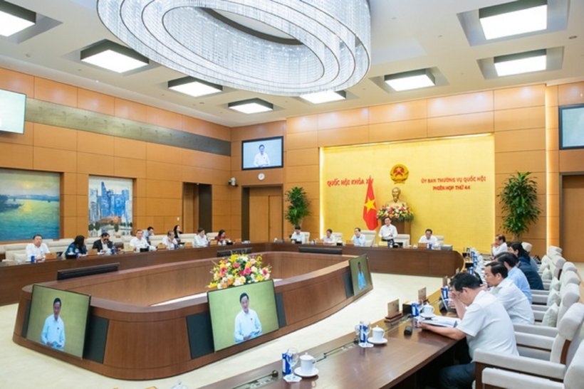 Quang cảnh phiên họp (Ảnh: Media Quốc hội)